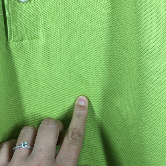 Nike Golf green polo size large - Picture 3 of 6